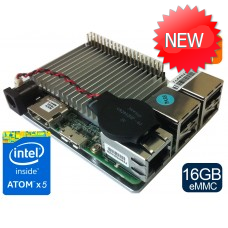 UP board 2GB + 16 GB eMMC memory with Intel Atom x5 processor