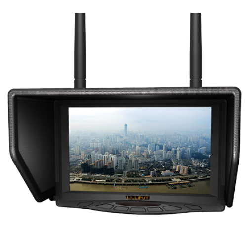 Lilliput 329/DW - 7" FPV monitor with dual receiver