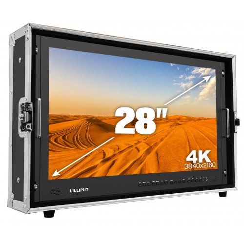 Lilliput BM280-4K - 28" 4K monitor with HDMI and SDI connectivity