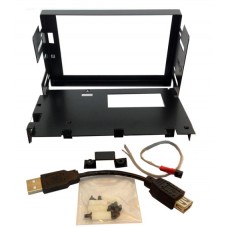 Liymo DD669 Frame - Metal Double DIN frame for Lilliput 669 monitor