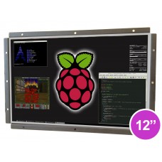 Raspberry Pi Based 12" Open Frame Touchscreen Panel PC