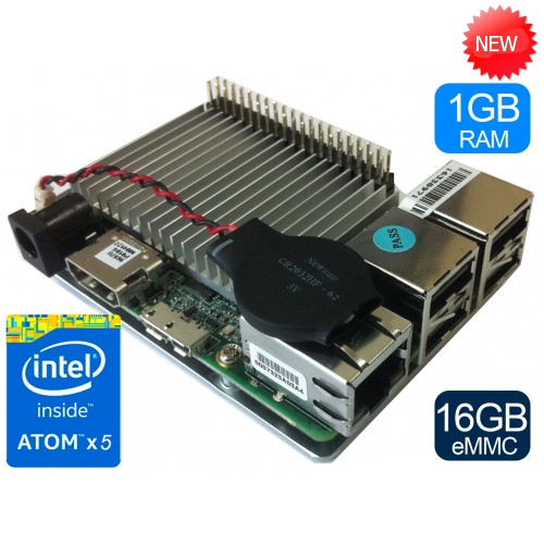 UP board 1GB + 16 GB eMMC memory with Intel Atom x5 processor
